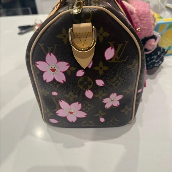 Louis Vuitton cherry blossom speedy 25 2025 Murakami store fresh - Picture 2 of 12